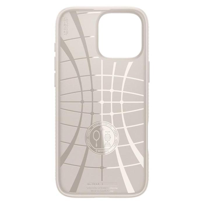 UTGATT - Spigen iPhone 16 Pro Mobilskal Liquid Air - Titanium