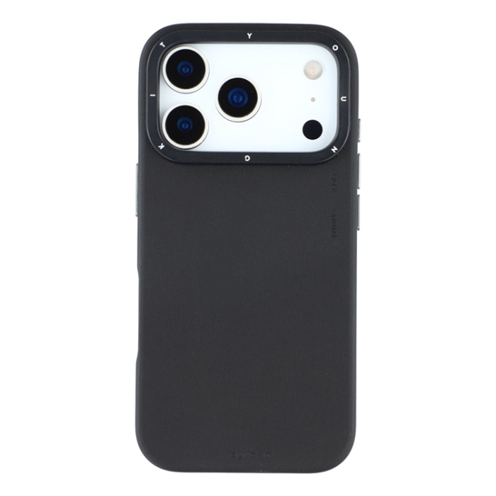 YOUNGKIT - YOUNGKIT iPhone 17 Pro Mobilskal MagSafe PU-Läder - Svart