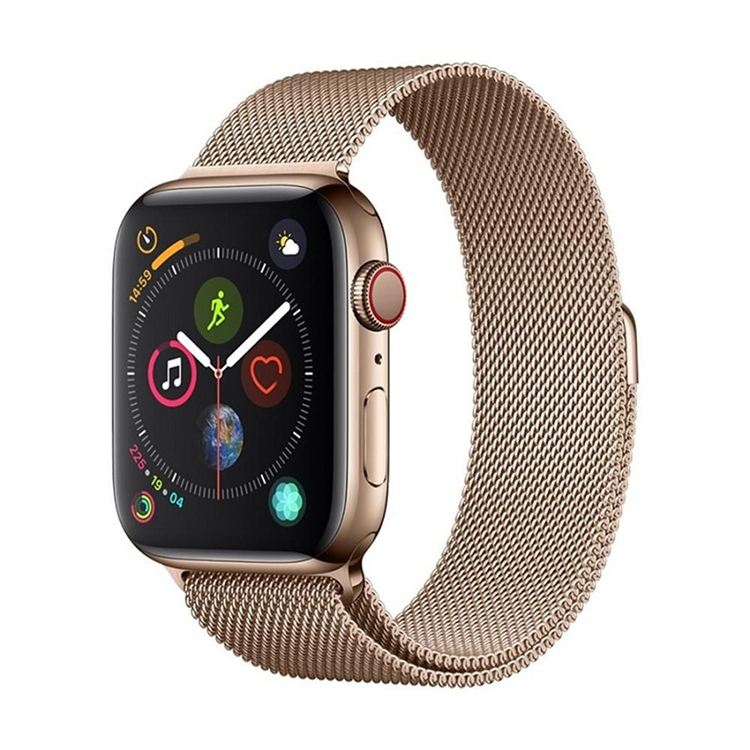 Devia Apple Watch (38/40/41mm) Armband Milanese - Guld | 5123 | AlltMobil