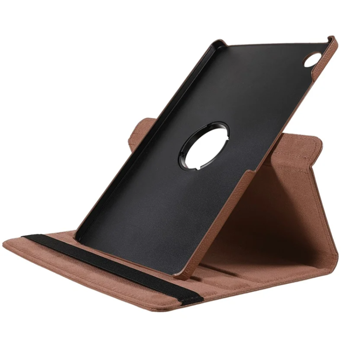 A-One Brand - Galaxy Tab A9 Plus Fodral Rotating Stand PU - Brun
