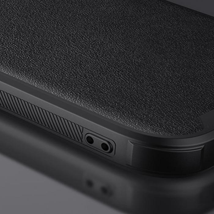 Nillkin - Nillkin iPhone 14 Plus Skal CamShield Läder S - Svart