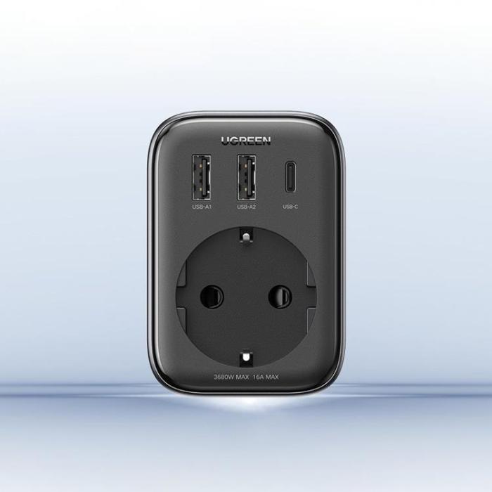 Ugreen - Ugreen Väggladdare Adaptrar 30W - Svart