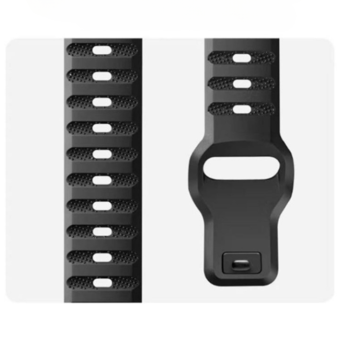 OEM - Apple Watch 4/5/6/7/8/SE (38/40/41mm) Rugged Band Svart