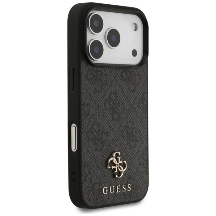 Guess - Guess iPhone 17 Pro Mobilskal MagSafe 4G Small Classic Logo - Svart