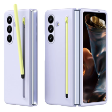 A-One Brand - Galaxy Z Fold 7 5G Mobilskal Med Stylus Hård PC - Lila