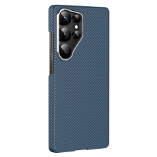 GKK - GKK Galaxy S25 Ultra Mobilskal MagSafe Carbon Fiber - Blå / Grön
