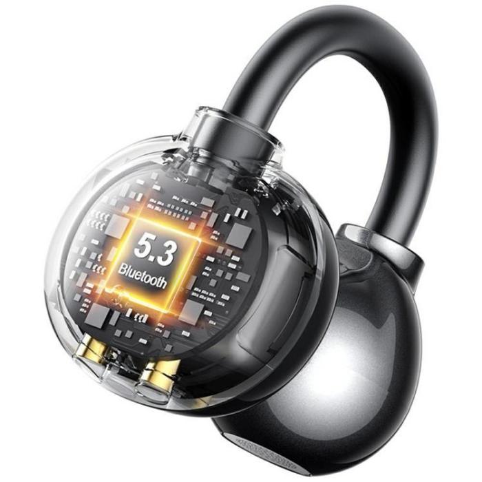 USAMS - USAMS In-Ear Hörlurar Bluetooth Clip-on Echo R02 - Grå