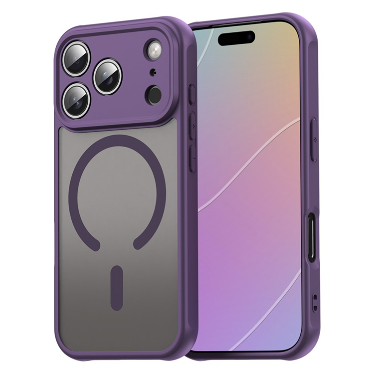 iPhone 17 Pro Mobilskal MagSafe Anti Drop - Lila | 2353 | AlltMobil
