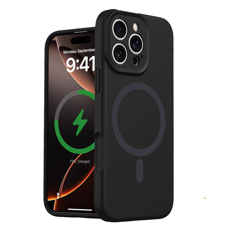 Mobilskal till iPhone 16 Pro MagSafe Precise Cutouts - Svart | 2353 | AlltMobil