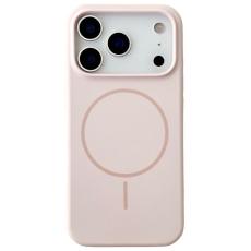 A-One Brand - iPhone 17 Pro Mobilskal MagSafe Silikon Anti Drop - Rosa