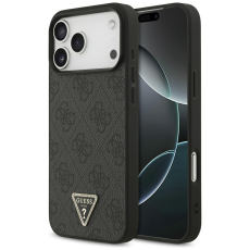 Guess - Guess Mobilskal F&ouml;r iPhone 18 Pro/17 Pro Magsafe L&auml;der 4G Triangel Strass