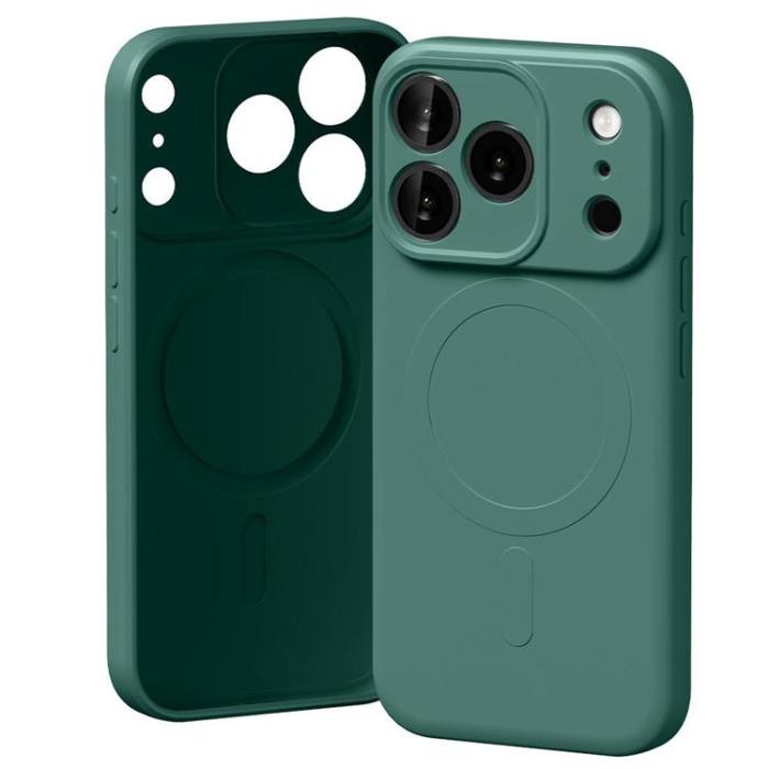 Mercury - Mercury iPhone 17 Pro Mobilskal MagSafe Semi-Silicone - Grön