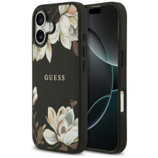 Guess - Guess iPhone 17 Mobilskal Magsafe Classic Logo - Svart