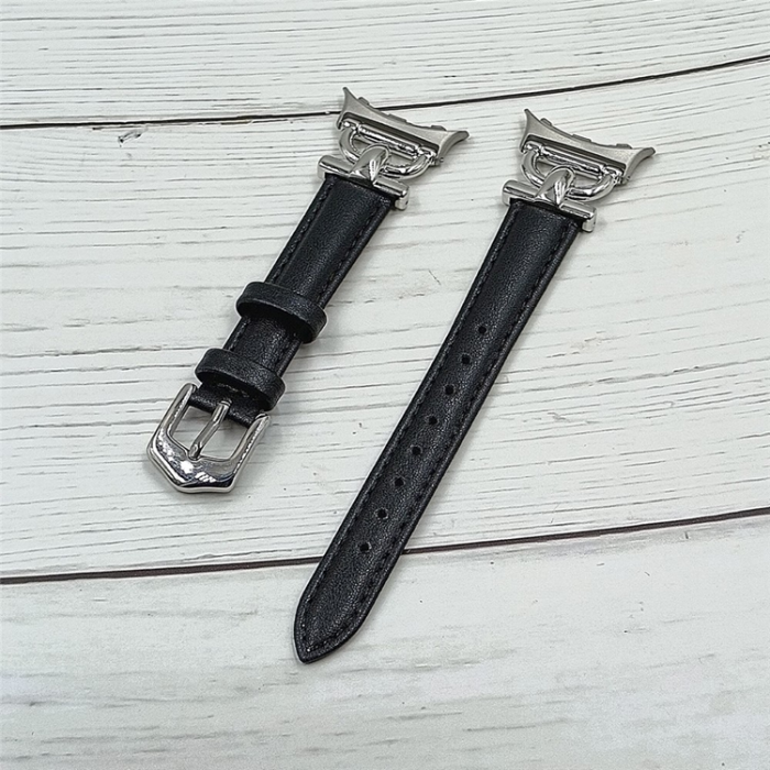 A-One Brand - Google Pixel Watch 3 45mm Armband Äkta Cow Läder - Ljusrosa