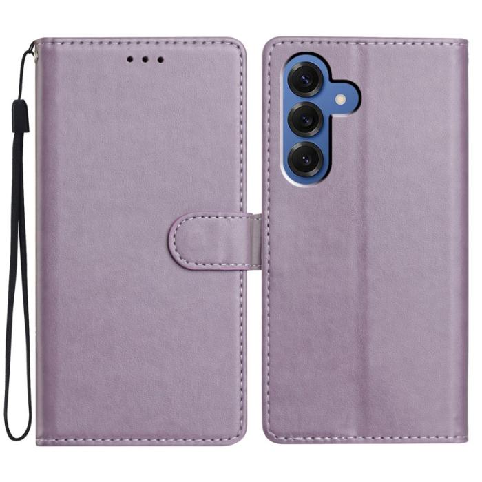 OEM - Samsung Galaxy S26 Plus Plånboksfodral Konstläder Ställfunktion - Lila