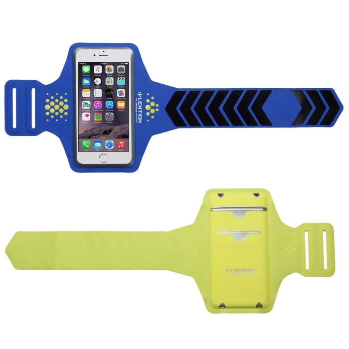 LENTION - Lention Active Universalt Sportsarmband upp till 4.8'' - Blå