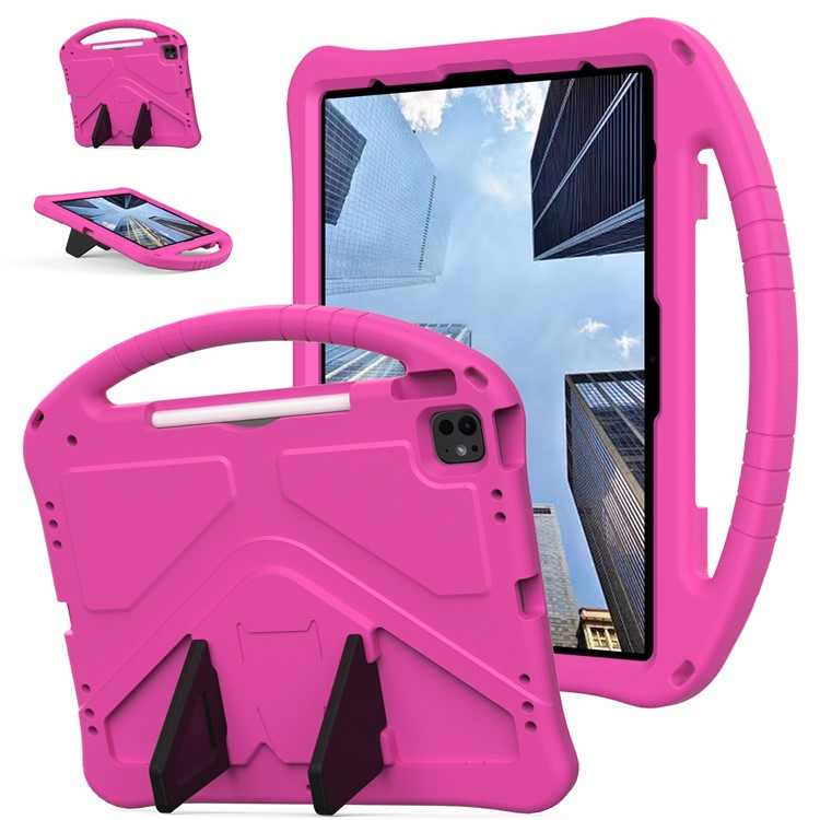 iPad Pro 13"""" (2024) / Air 13"""" (2025/2024) Skal EVA Kickstand - Rosa | 2353 | AlltMobil