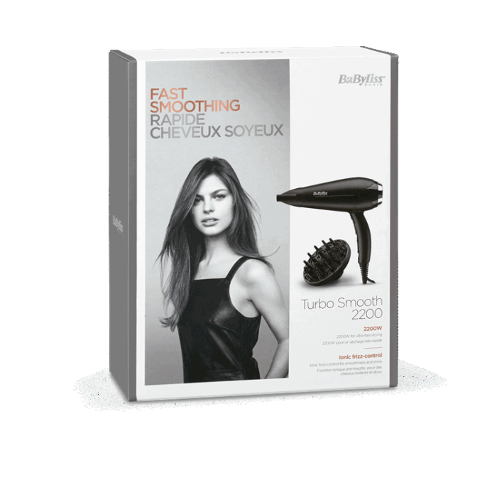 Babyliss - BABYLISS Hårfön Turbo Smooth 2200 D572DE