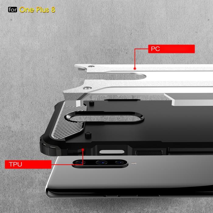 OEM - Armor Guard Skal OnePlus 8 - Svart