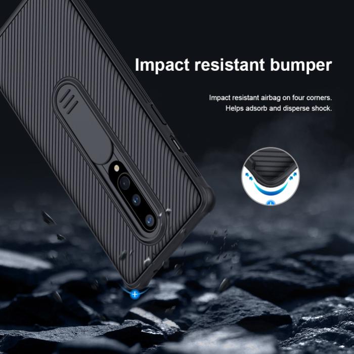 Nillkin - NILLKIN CamShield Mobilskal OnePlus 8 - Svart