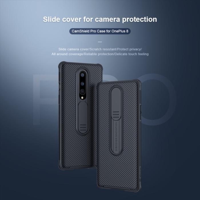 Nillkin - NILLKIN CamShield Mobilskal OnePlus 8 - Svart