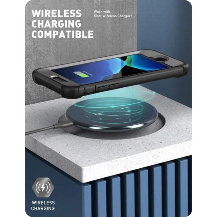 UTGATT - SupCase IBLSN Ares Skal iPhone 7/8/SE (2020/2022) - Svart