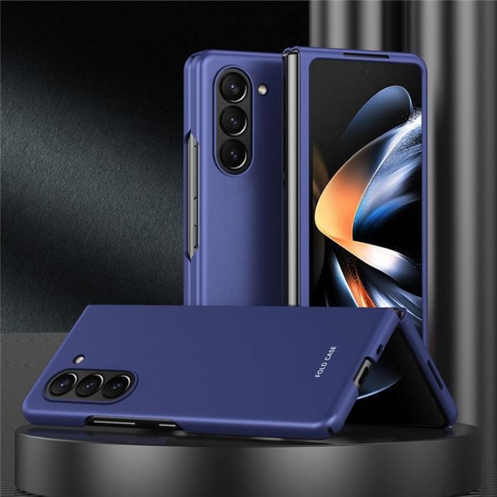 OEM - Galaxy Z Fold 5 Mobilskal Rubberized - Svart