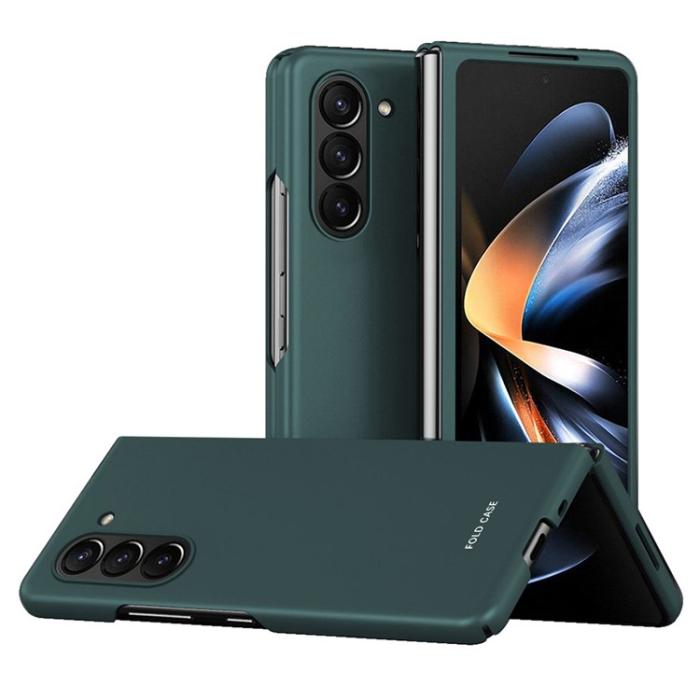 OEM - Galaxy Z Fold 5 Mobilskal Rubberized - Grön