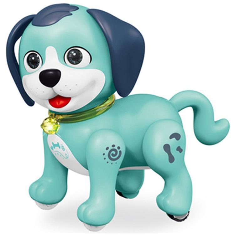 Elektronisk 2.4G RC Robot med Ljus och Ljud för Barn (Ålder 3+) SM08 (Blå Hund) | 264 | AlltMobil