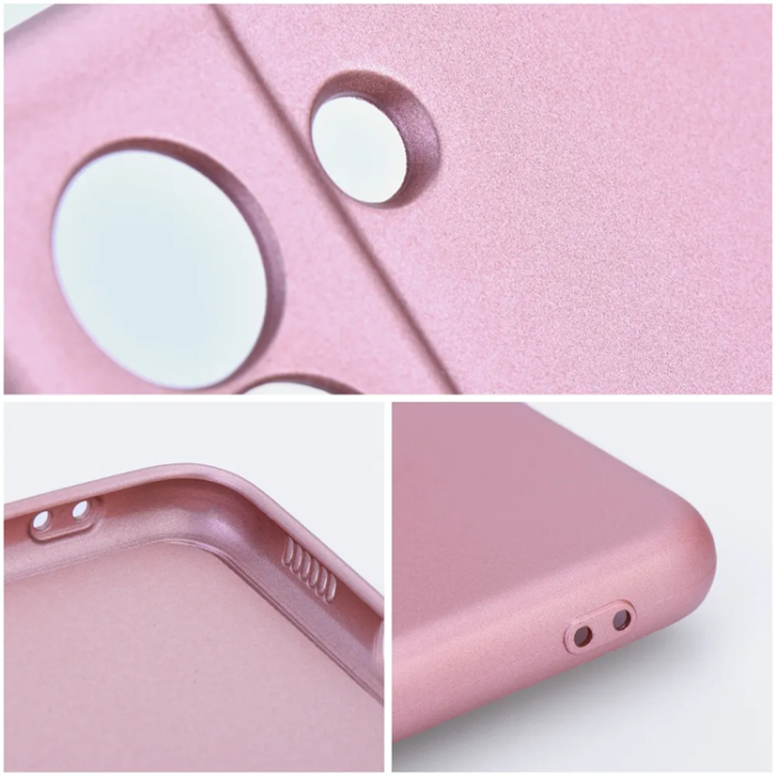 OEM - Galaxy A05s Mobilskal Metallic - Rosa