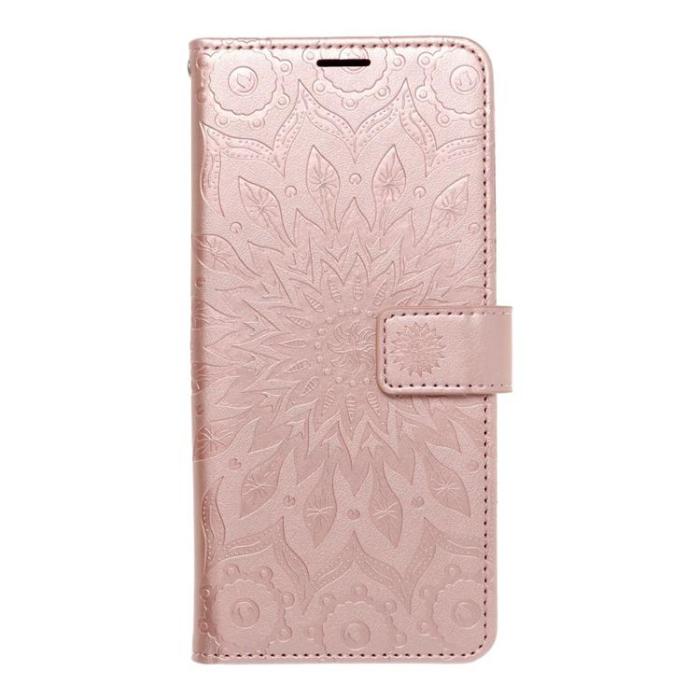 OEM - Galaxy A15 5G Plånboksfodral Mezzo Mandala - Roeguld