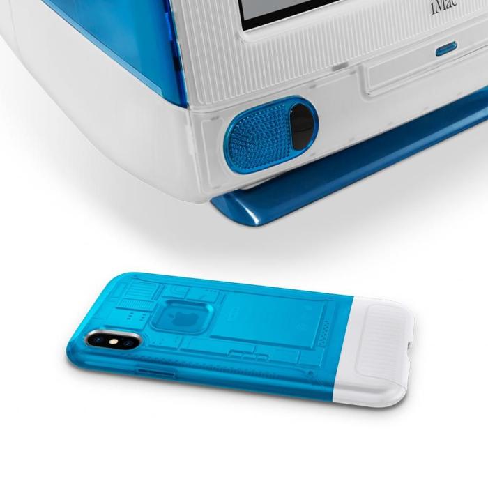 UTGATT5 - Spigen Classic C1 iPhone X / Xs Blueberry