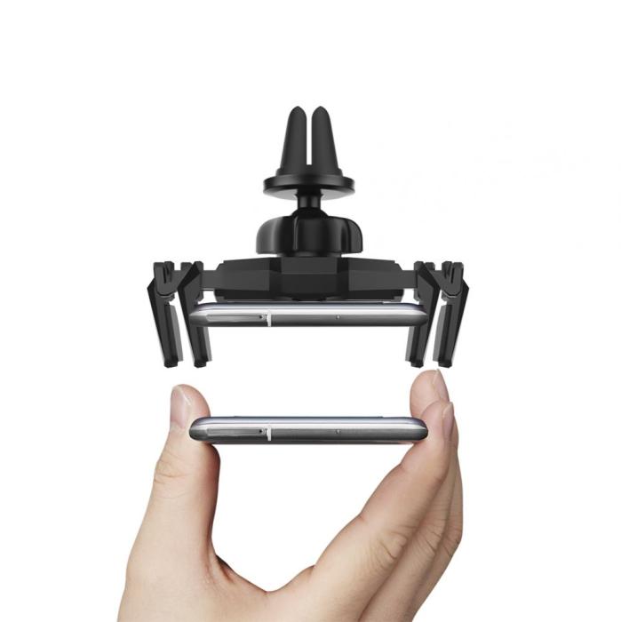 UTGATT5 - Spigen Click.R Vent Car Mount Svart