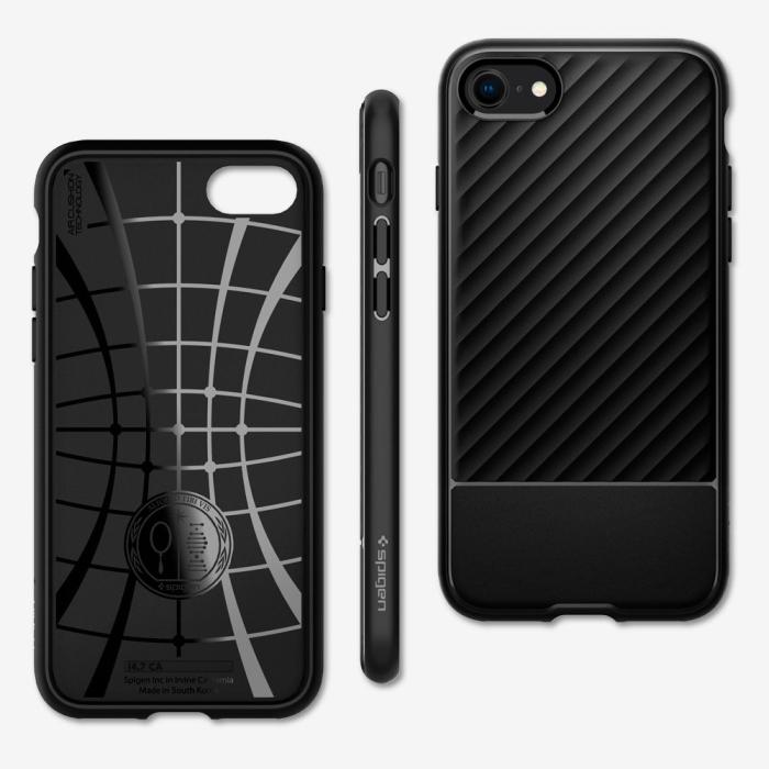 UTGATT5 - Spigen Core Armor iPhone 7/8/SE 2020 Matte Black