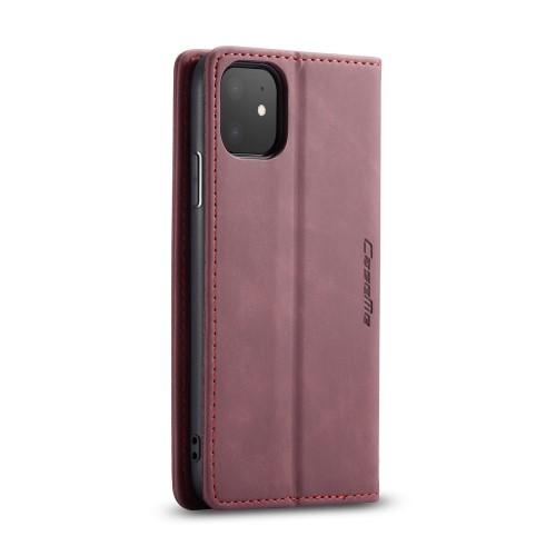 CASEME Plånboksfodral för iPhone 11 - Vinröd | 2353 | AlltMobil