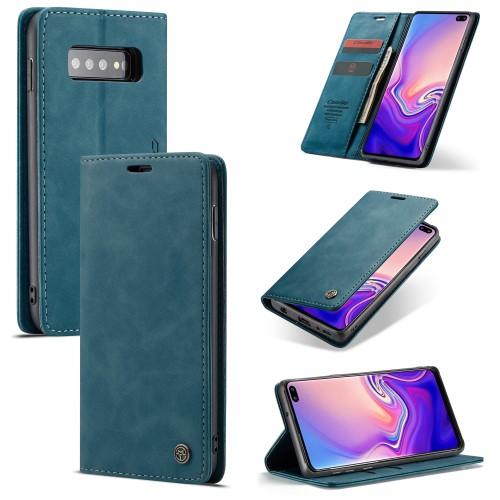 CASEME Plånboksfodral för Samsung Galax S10 Plus - Blå | 2353 | AlltMobil