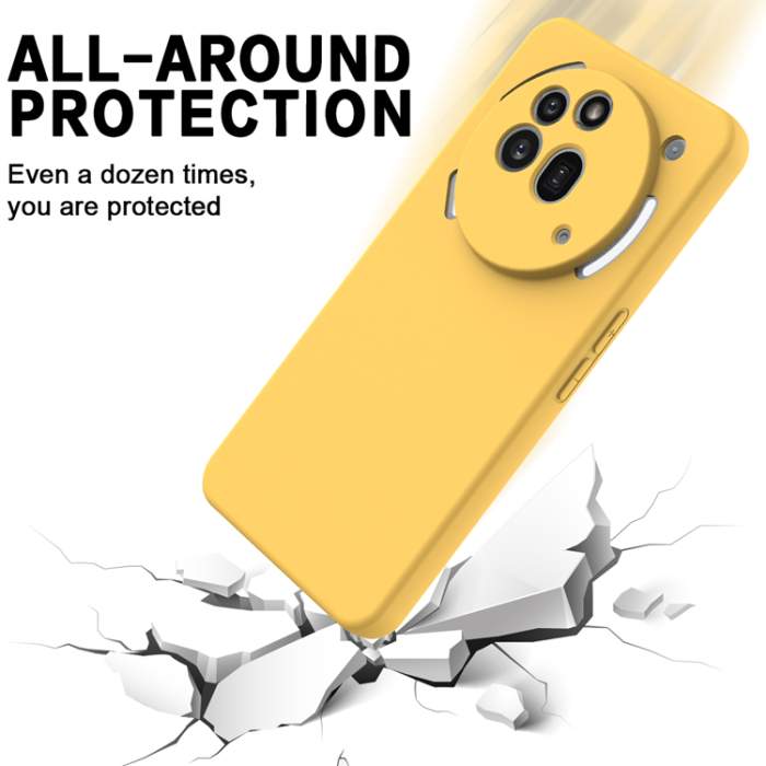 A-One Brand - Nothing Phone (3a) Pro Mobilskal Liquid Silikon med Handrem