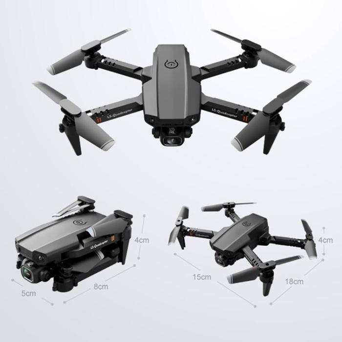 OEM - LANSENXI WiFi FPV 4K / 1080P HD Dubbelkamera RC Drönare XT6