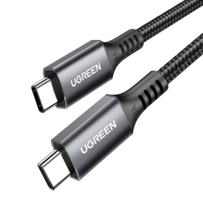 Ugreen - Ugreen USB-C till USB-C kabel 3m - Grå