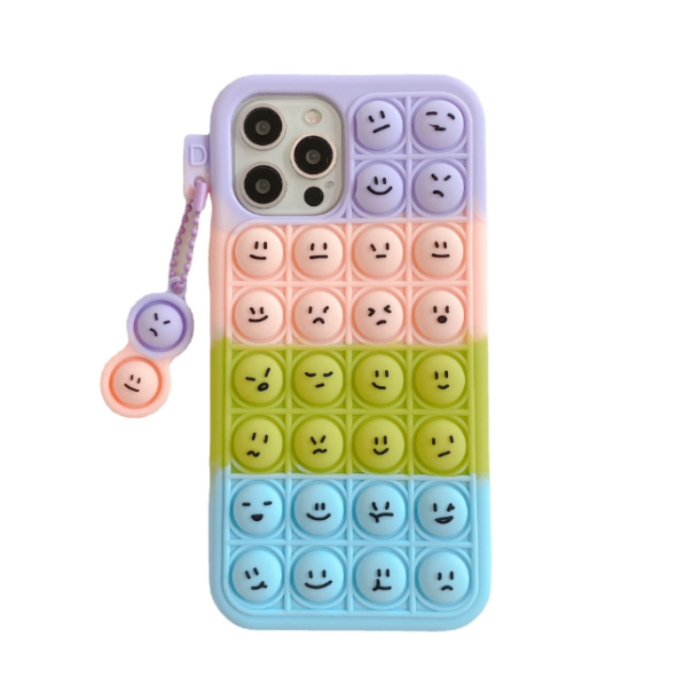 OEM - Emojis Pop it fidget skal till iPhone 7/8/SE 2020