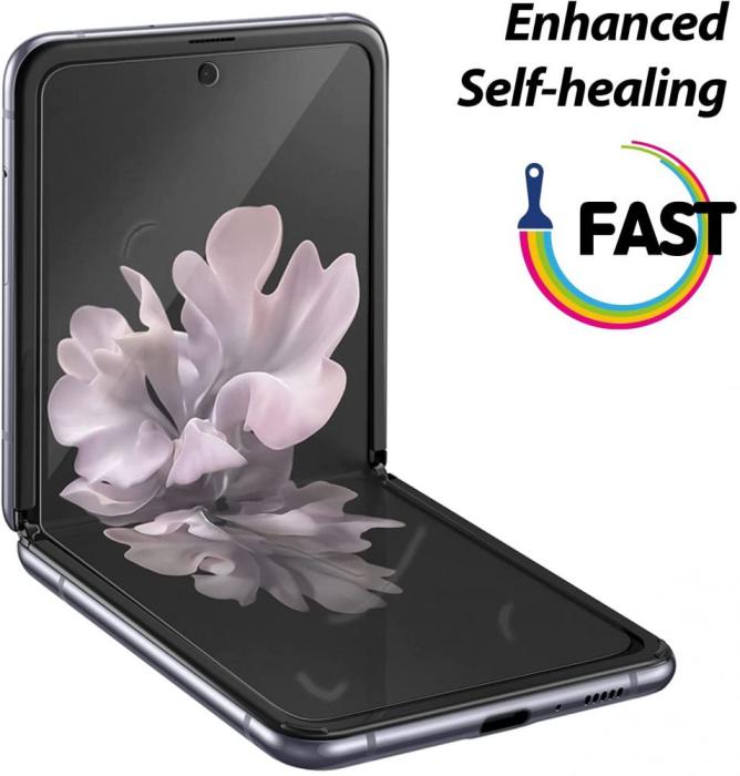Whitestone - Whitestone Premium Foil Tpu Skärmskydd Galaxy Z Flip 3