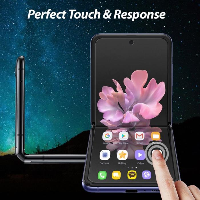 Whitestone - Whitestone Premium Foil Tpu Skärmskydd Galaxy Z Flip 3
