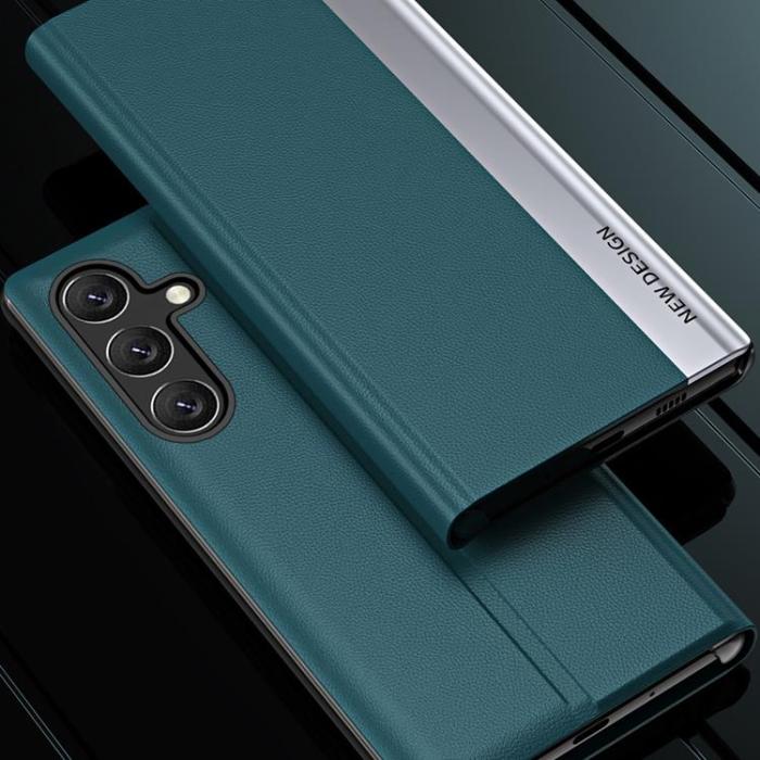 OEM - Galaxy A24 4G Fodral Sleep kickstand - Blå