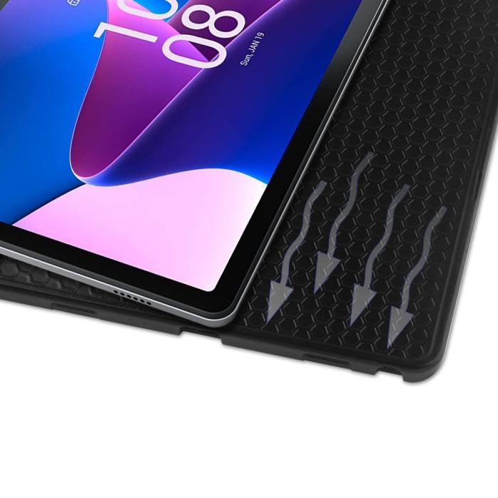 Tech-Protect - Lenovo Tab M10 Plus Gen 3 Fodral - Grå