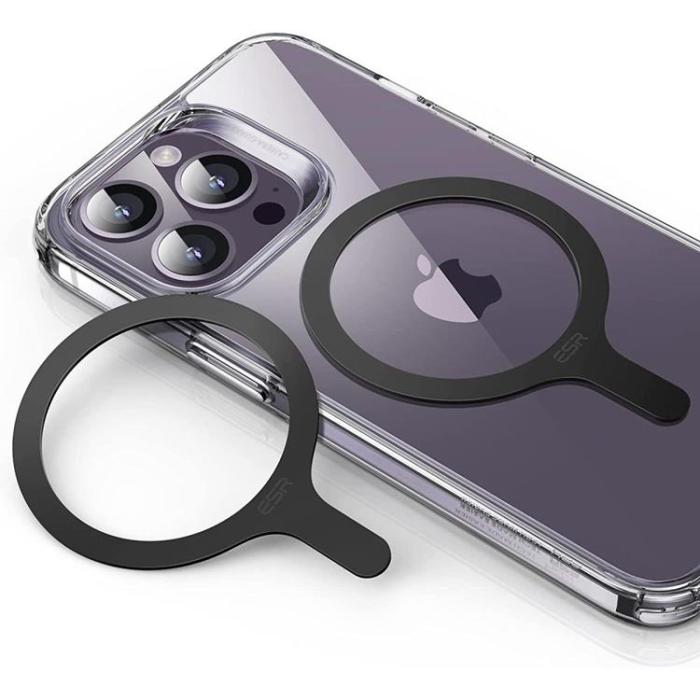ESR - [2-Pack] ESR Magsafe Ring Magnetisk Universell Halolock - Svart
