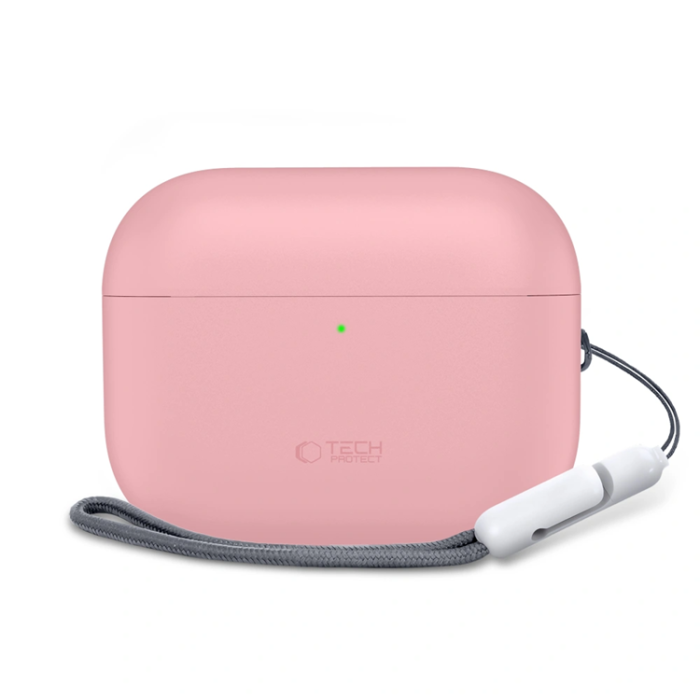 Tech-Protect - Tech-Protect Apple Airpods Pro 3 Skal Silikon - Dusty Rosa