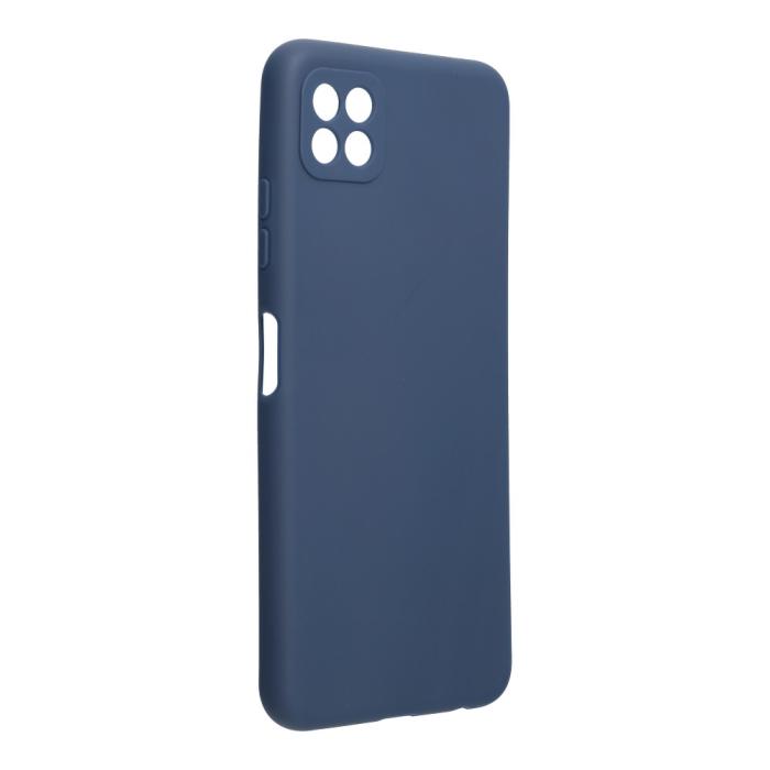 UTGATT - Forcell Silikon Matt Skal till Samsung Galaxy A22 5G Mörkblå