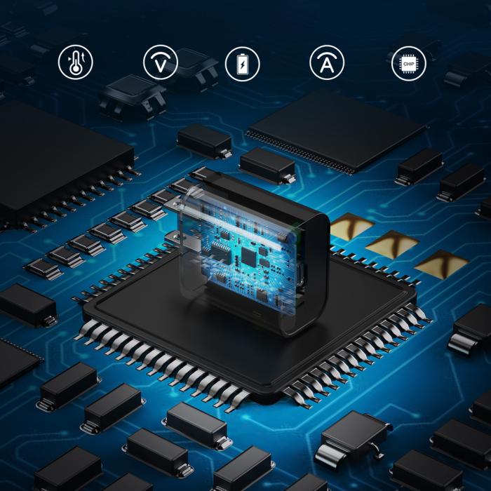 UTGATT1 - Choetech Fast USB-C Laddare 25W PPS PD - Svart