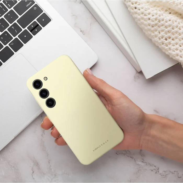 Roar - Roar Galaxy A56 5G Mobilskal Cloud Skin - Ljusgul