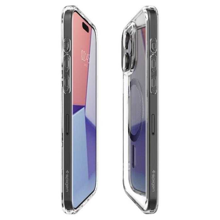 Spigen - Spigen iPhone 15 Pro Mobilskal Magsafe Hybrid - Carbon Fiber